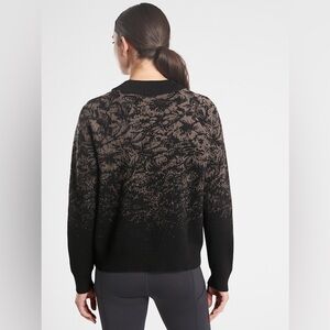 Athleta Jacquard Crew Sweater